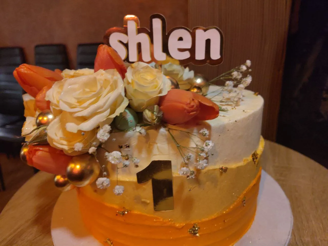 1º anniversary cake